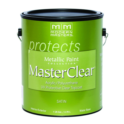 Protective Topcoat MasterClear Satin Clear Water-Based Interior 100 g/L 1 gal Clear - pack of 2