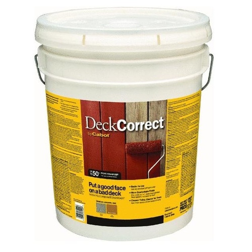 Deck Resurfacer DeckCorrect Solid Tintable Tint Base Acrylic 5 gal Tint Base