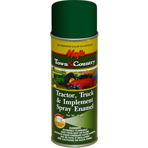 Majic Town & Country Tractor, Truck & Implement Spray Enamel - Oliver Green