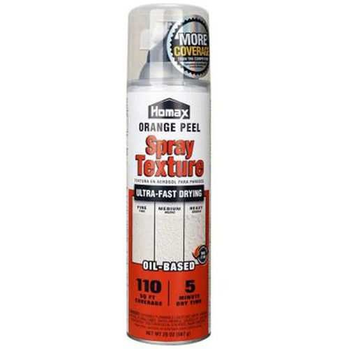 Wall Texture, Liquid, Pungent Hydrocarbon, White, 20 oz Aerosol Can