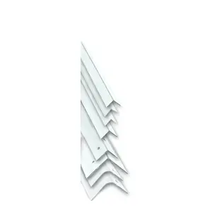 Trimco 11834A Corner Guard 5/8" W X 8 ft. L Vinyl 90 Degree Clear