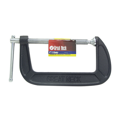 Great Neck Saw CCC8 8 Inch Clamp Heavy Duty