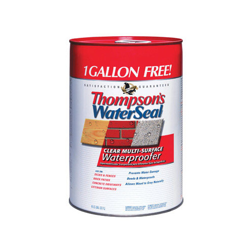 Thompson's Waterseal 24106 Multi-Surface Waterproofer, 6-Gallons