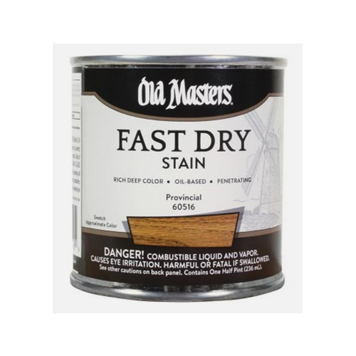 Old Masters Fast Dry Stain - Provincial - 1/2 Pint