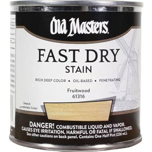 Old Masters Fast Dry Stain - Fruitwood - 1/2 Pint