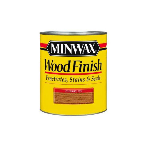 Wood Finish 4444 Wood Stain, Cherry, Liquid, 0.5 pt, Can