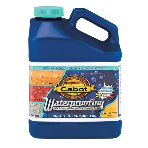 140.000.007 Waterproofer, Liquid, Crystal Clear, 1 gal - pack of 4