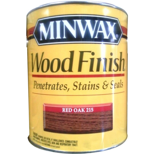 Wood Finish 4444 Wood Stain, Red Oak, Liquid, 0.5 pt, Can