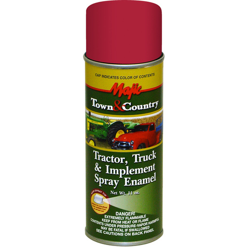 Majic Town & Country Tractor, Truck & Implement Spray Enamel - Int'l Red