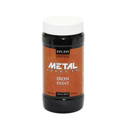 Oxidizing Paint Metal Effects Iron Water-Based 16 oz Iron