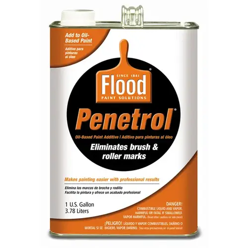 Flood FLD4-01 Oil-Based Paint Additive, Clear, Liquid, 1 gal, Can