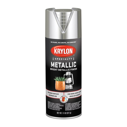KRYLON 1401 Krylon Metallic Bright Silver Aerosol
