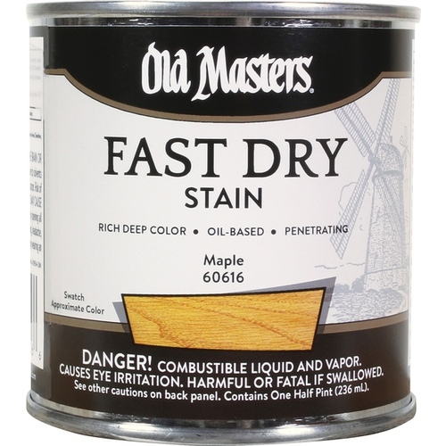 Old Masters Fast Dry Stain - Maple - 1/2 Pint