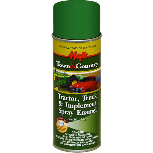 TRUE VALUE MFG COMPANY 8-20966-8 Majic Town & Country Tractor, Truck & Implement Spray Enamel - John Deere Green