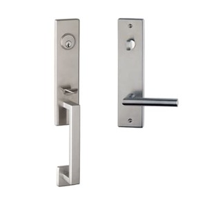 Urban with Stainless 43 Lever Full Dummy Handleset Satin Stainless Steel Finish