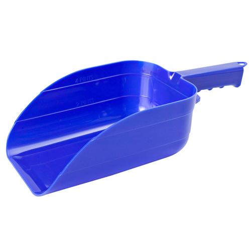 5-Pint Plastic Utility Scoop - Blue