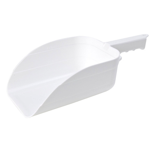 5-Pint Plastic Utility Scoop - White