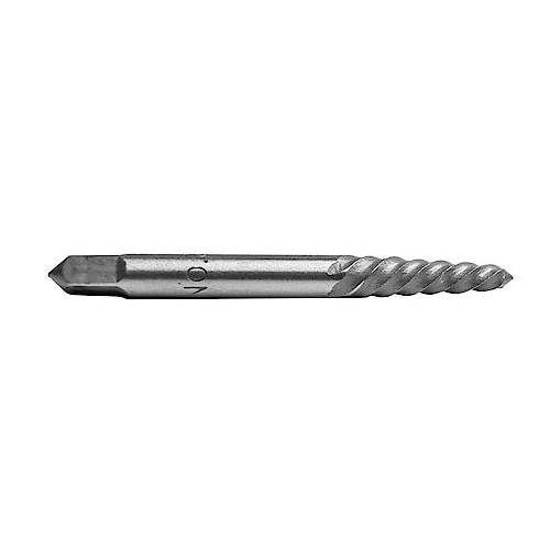 Century Drill & Tool 73404 Screw Extractor, Spiral Flute, #4