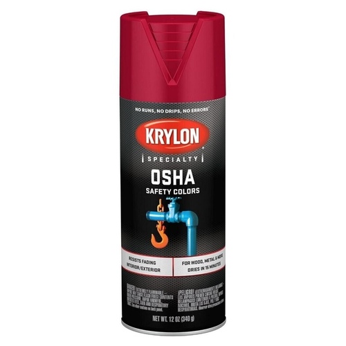 KRYLON 35804978 OSHA Paint Safety Red Aerosol