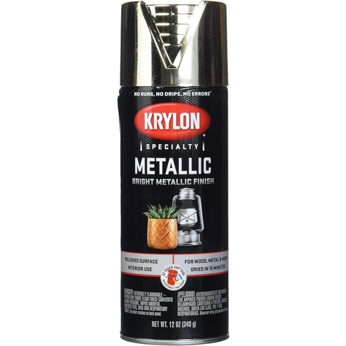 KRYLON 35800387 Krylon Metallic Bright Gold Aerosol