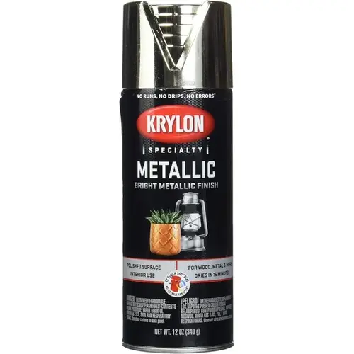 KRYLON 35800387 Krylon Metallic Bright Gold Aerosol