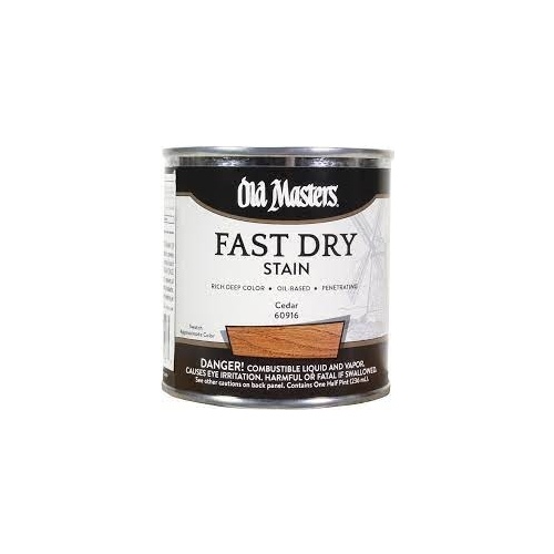 Old Masters Fast Dry Stain - Cedar - 1/2 Pint