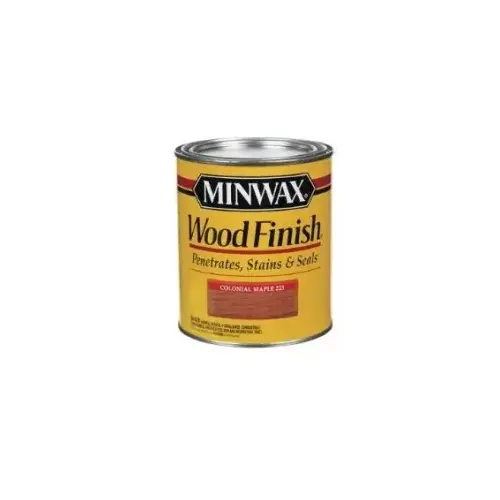 Wood Finish 4444 Wood Stain, Satin, Colonial Maple, Liquid, 0.5 pt, Can