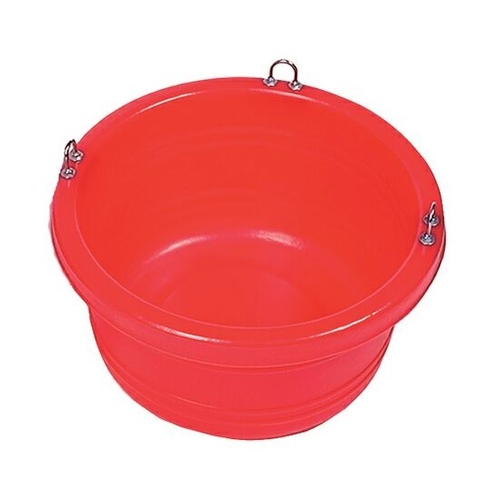 HORSEMENS PRIDE 22660400 Red Feed Tub - Large