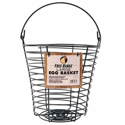 MANNA PRO PRODUCTS LLC 1000268 Free Range Coated Wire Egg Baskets - Large Basket