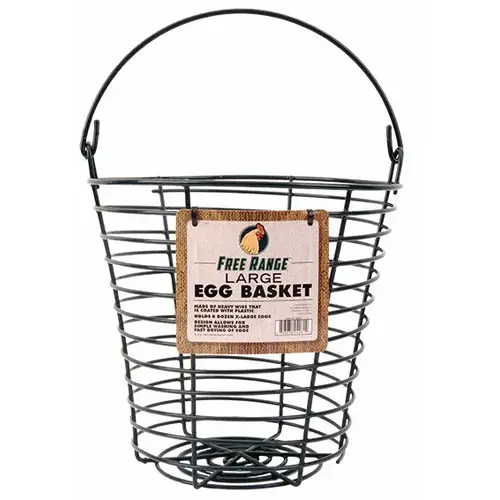 MANNA PRO PRODUCTS LLC 1000268 Free Range Coated Wire Egg Baskets - Large Basket