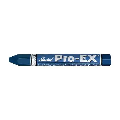 Lumber Crayon, 1/2 in dia x 4-1/2 in L, Blue