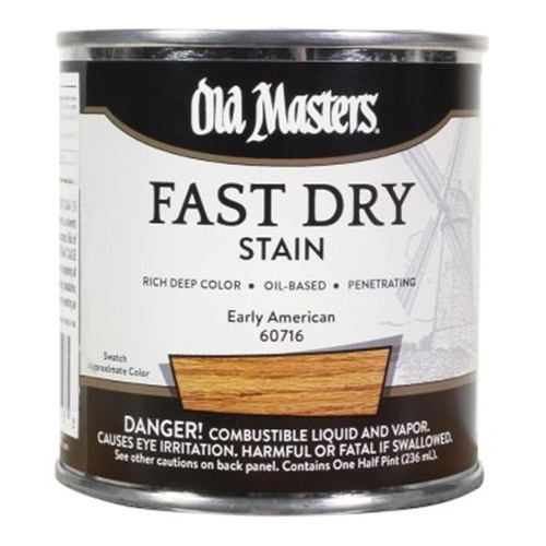 Old master Fast Dry Stain - Early American - 1/2 Pint