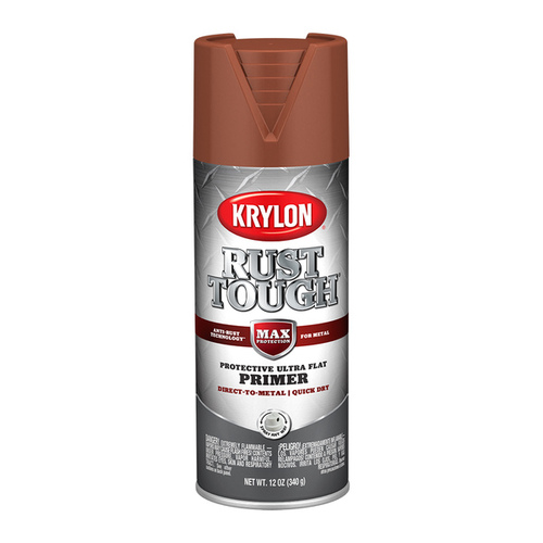 Rust Tough Rust Preventative Enamel 12 oz - Ruddy Brown Primer