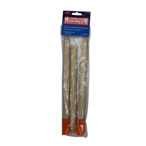 Linzer RP503 Extension Pole 12" L X 1-1/4" D Wood Brown Brown