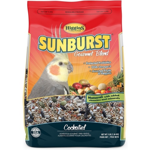 Sunburst Cockatiel Food - 3 lb. Bag