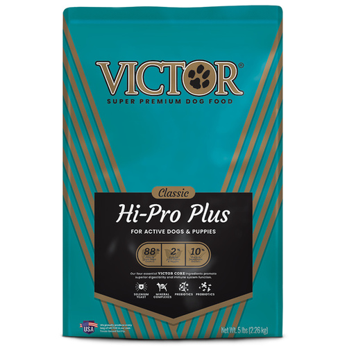 Victor - Mid America Pet Food HP5139 Victor Hi-Pro Plus Formula Dry Dog Food - 15lb