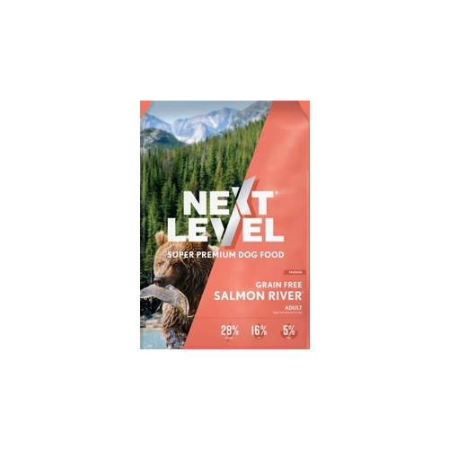 Next Level Grain Free Salmon River 4 Pound Bag - pack of 8