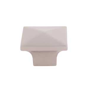 9300 Square Cabinet Knob Satin Nickel Finish