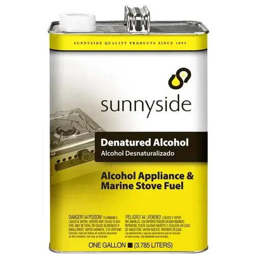 Sunnyside 834G1 Sunnyside Denatured Alcohol Gal 834-G1 (Da-() ++Flam,L++