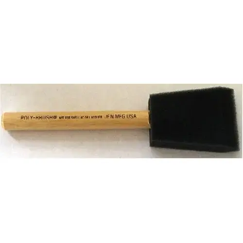 Poly-Brush Paint Brush, 2 in W Brush, Wood Handle - pack of 48