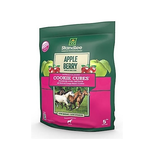 Apple Berry Cookie Cube Horse Treats 5-lbs