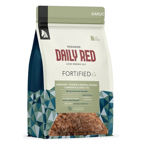 Daily Red Fortified Garlic - Vitamin & Mineral Supplement for Horses - 5 lbs.