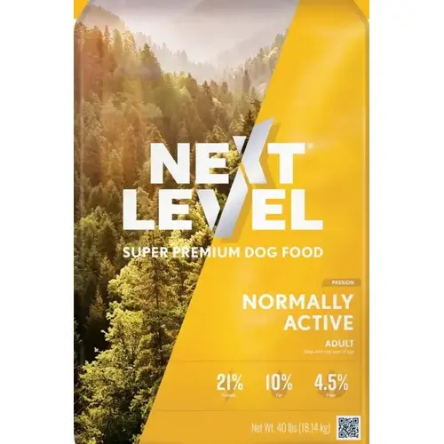 Next Level Pet Food 104NA40 Next Level Active Adult 40 Pound Bag