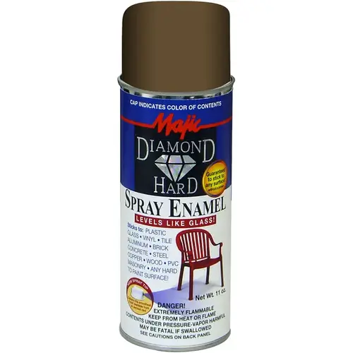 Diamondhard Acrylic Spray Enamel 11 oz - Dark Brown