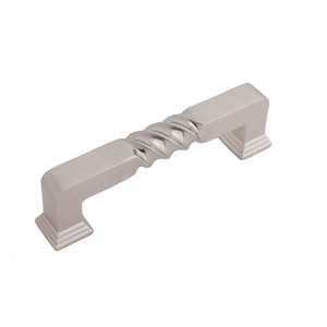 9400 3-3/4" Standard Cabinet Pull Satin Nickel Finish