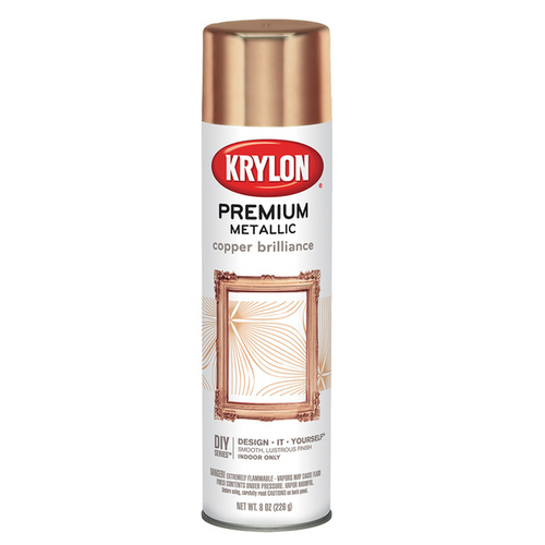 KRYLON 35802176 Krylon Premium Metallic 8 oz - Copper