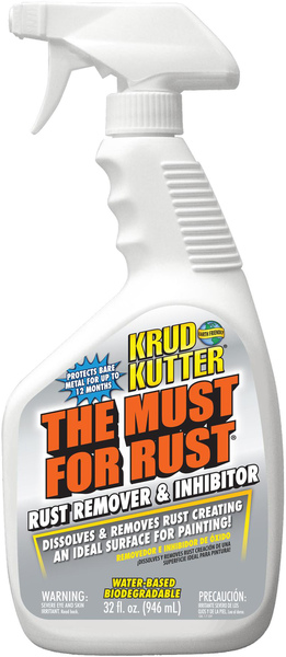 Rust-Oleum MR326 Krud Kutter - The Must For Rust Remover & Inhibitor 1-Quart Spray