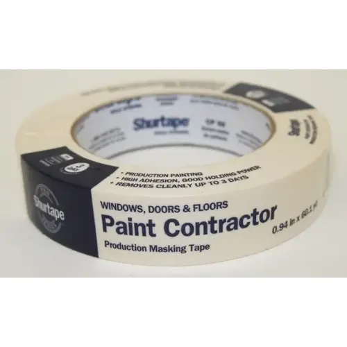 Masking Tape CP 66 0.94" W X 60 yd L Natural High Strength Natural