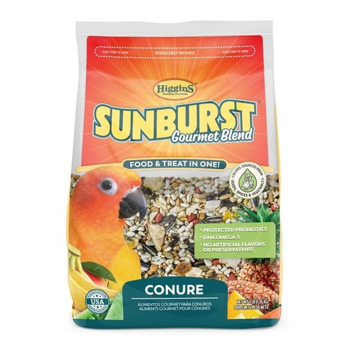 Sunburst Gourmet Blend Conure Food - 3 lb. Bag