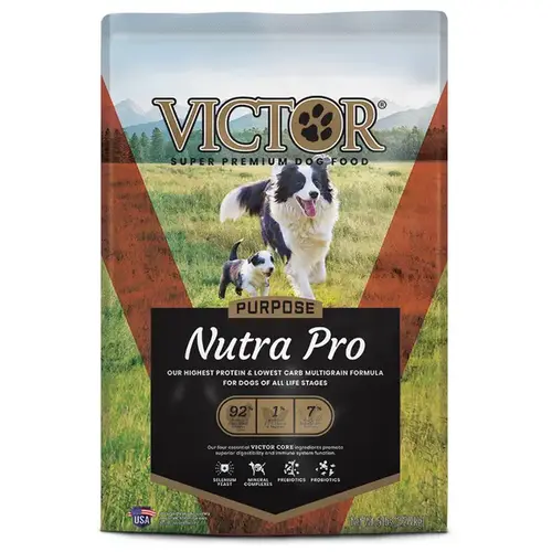 Victor Select Nutra Pro Active Dog & Puppy Formula Dry Dog Food - 40lb